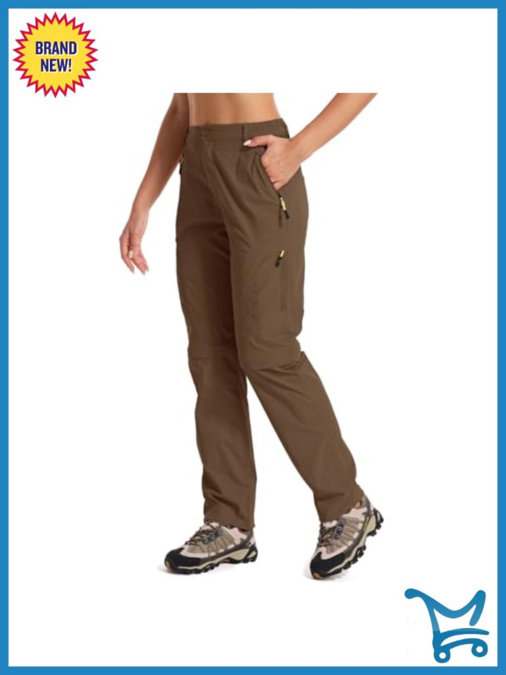 Women's UPF 50+ Convertible Quick Dry Hiking Pants